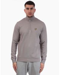 Lyle & Scott - Quarter Zip Sweatshirt - Lyst