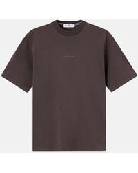 Stone Island - Branded 2100001 T Shirt - Lyst