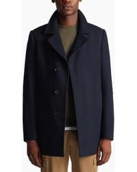 Remus Uomo - Lochlan Overcoat Dark - Lyst