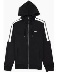 BOSS - Saggy 1 Hoody Side Stripes 001 - Lyst