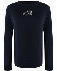 Love Moschino - Long Sleeve T-Shirt Small Logo - Lyst