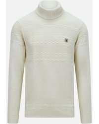 Gabicci - Emilio Nautical Style Roll Neck, Long Sleeve Sweater - Lyst