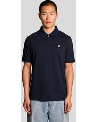 Lyle & Scott - Jacquard Tipped Polo Shirt - Lyst