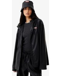 HUNTER - Izzy Pu Hooded Jacket - Lyst