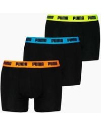 PUMA - 3-Pack Everyday Basic Boxer Briefs, W - Lyst