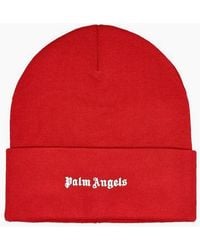 Palm Angels - Logo Printed Beanie - Lyst