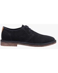 Hush Puppies - Scout Suede Leather Derby Shoes - Lyst