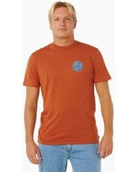 Rip Curl - Rip Curl Streamline Palmy Graphic Short Sleeve T-Shirt - Lyst