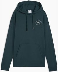 PUMA - Class Relaxed Overhead Tech Fleece Hoodie - Lyst
