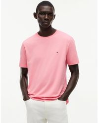 Tommy Hilfiger - Essential Seasonal Regular Fit Solid T-Shirt - Lyst