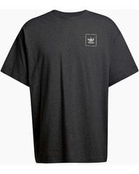 adidas - Adi Starter Short Sleeve Cotton Graphic Oversized Fit T-Shirt - Lyst
