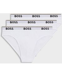 BOSS - Boss 3 Pack Power Briefs - Lyst