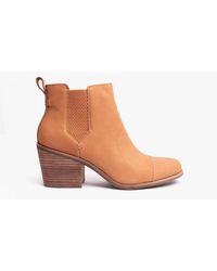 TOMS - Everly Boots Tan - Lyst