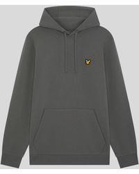 Lyle & Scott - Sports Loopback Cotton Hoodie - Lyst