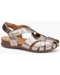 Hotter - Carpa Wide Fit Sandals - Lyst