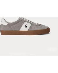 Polo Ralph Lauren - Court Vlc Pp Court Trainers Earth/Deckwash - Lyst