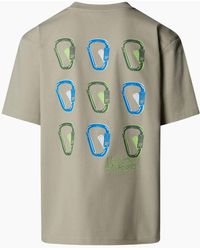 The North Face - T Shirt Nse Oversized Crew Neck Short Sleeve Cotton - Lyst