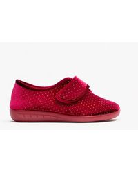 Lotus - Janet Slippers Bordo - Lyst
