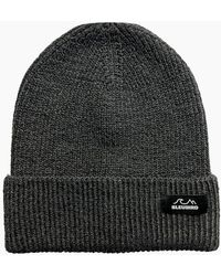 Bleubird - Adults Elements Ribbed Knit Cuffed Beanie - Lyst
