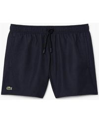 Lacoste - Quick-Dry Swim Shorts - Lyst