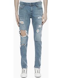 DIESEL - Deepzip 084Nu Jeans Denim Stretch Slim Carrot Fit Casual Pant - Lyst