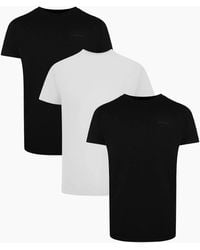 Palm Angels - Tri-Pack Tonal Classic Logo And T-Shirts - Lyst