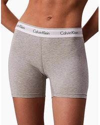 Calvin Klein - Icon Cotton Modal Boxer Brief, Heather - Lyst
