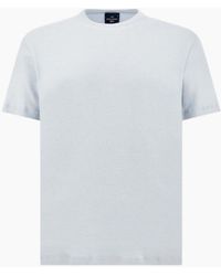 Paul & Shark - Cotton Blend Jersey T-Shirt 394 Pale - Lyst