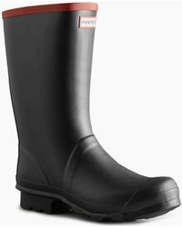 HUNTER - Argyll Short Knee Wellingtons - Lyst