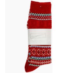 Anonymous Ism - Snow Links Jq Crew Socks - Lyst