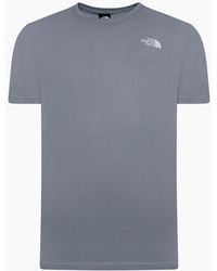 The North Face - T Shirts Box Exploration Crew Neck Graphic Print Summer Tee - Lyst