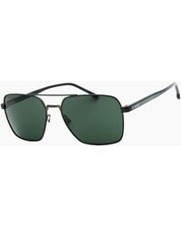 BOSS - Lens Matte Ruthenium Sunglasses - Lyst