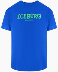 Iceberg - Ice Bold Logo T-Shirt - Lyst