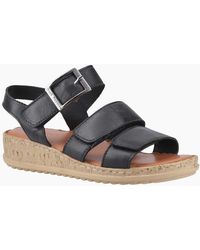 Hush Puppies - Eliana Sandal Leather Sandals - Lyst