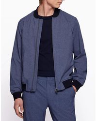 BOSS - P-Hanry Bomber Jacket - Lyst