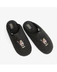 Polo Ralph Lauren - Kayleigh Scuff Ii Bear Mule Slippers - Lyst