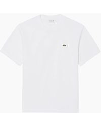 Lacoste - T Shirts Th7318 Classic Fit Crew Neck Short Sleeve Summer Tee - Lyst