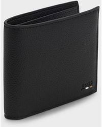 BOSS - Boss Ray Faux-Leather Folding Wallet With Signature-Stripe Trim - Lyst