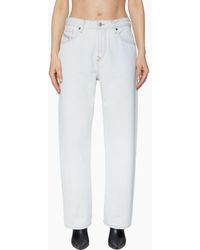 DIESEL - 1999 0079Z Denim Jeans Loose Fit Mid Waist Straight Leg Pants - Lyst