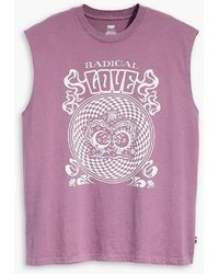 Levi's - Levi's Pride Graphic Crew Neck Muscle Tank - Lyst