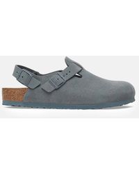 Birkenstock - Tokio Suede Leather Regular - Lyst