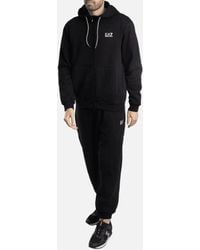 EA7 - Rear Graphic Logo Hooded Loose Fit Tracksuit - Lyst