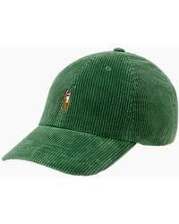 Polo Ralph Lauren - Stretch Cord Sport Cap 503 Meadow - Lyst