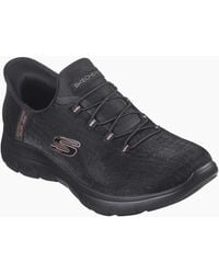 Skechers - Summins Slip-Ins Memory Foam Trainers - Lyst