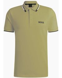 BOSS - Khaki Paddy Pro Polo Shirt - Lyst