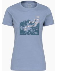 Mountain Warehouse - Lake District Cotton Lightweight T-Shirt - Lyst