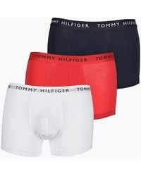 Tommy Hilfiger - 3-Pack Premium Essential Logo Boxer Trunks - Lyst