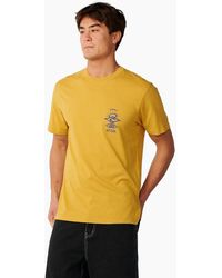 Rip Curl - Rip Curl Search Icon Graphic Short Sleeve T-Shirt - Lyst