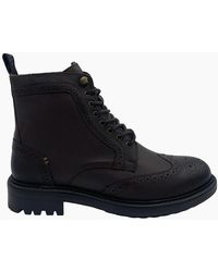 Osprey - London The Professor Leather Chocolate Boots - Lyst