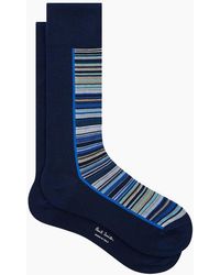 Paul Smith - Half Signature Socks 47 - Lyst